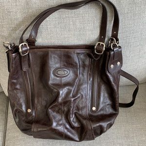 Tods Brown Leather tote bag.